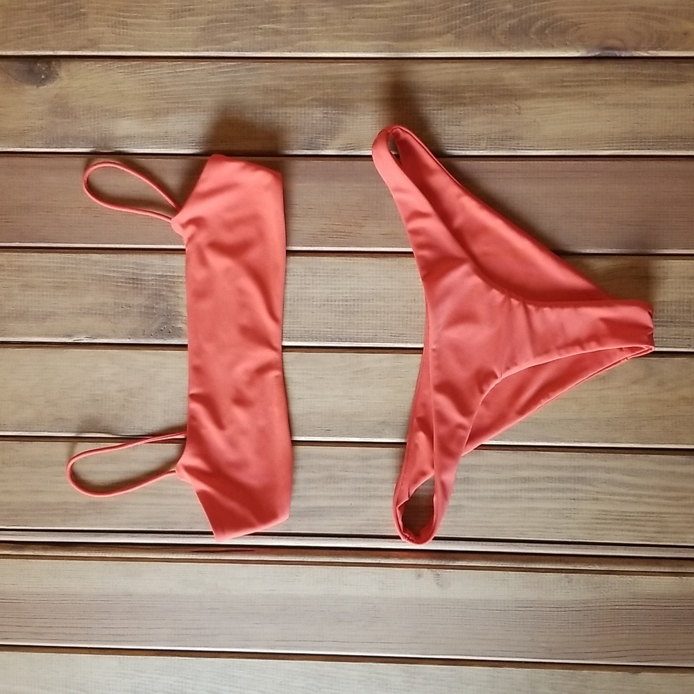 Ark Minimal Crop and Cheekys (Tangerine)